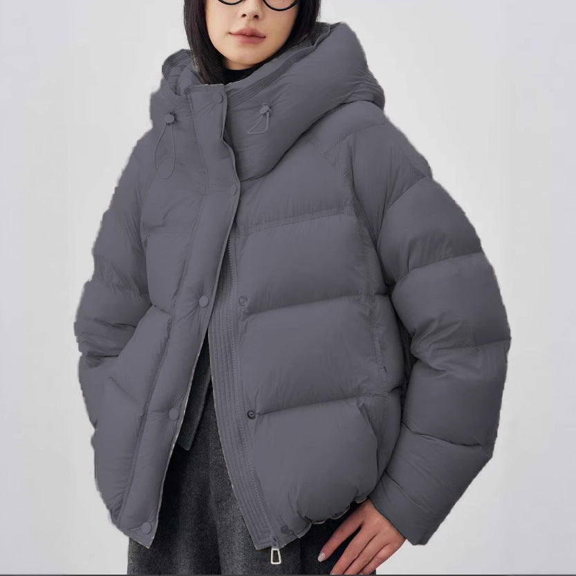 Leichte kurze Damen-Daunenjacke