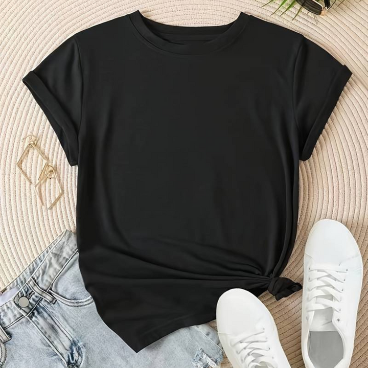 Echoarchiv | Damen Bequem T-Shirt Rundhals