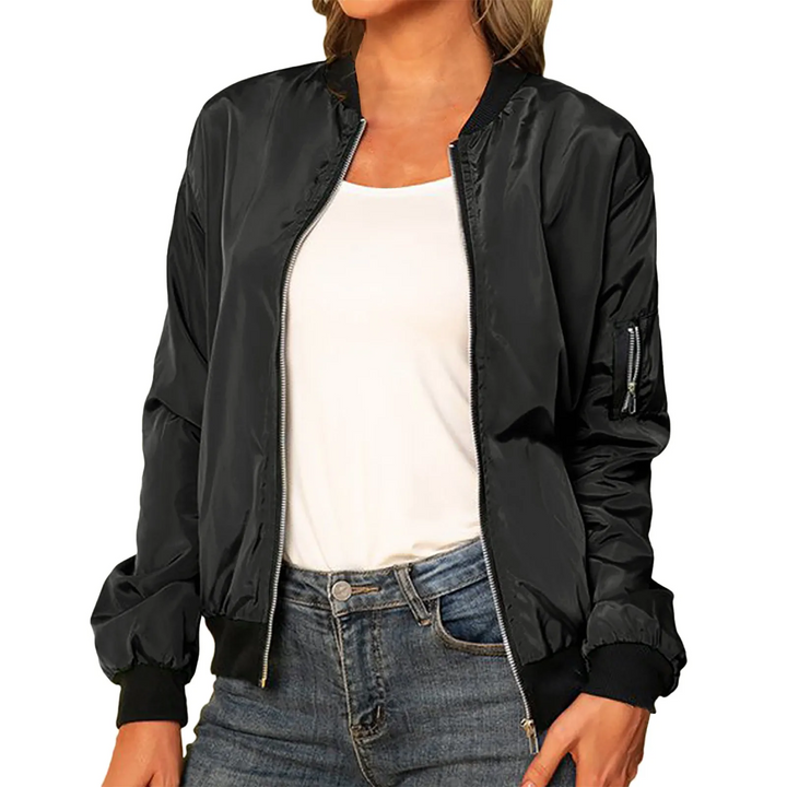 Echoarchiv | Klassisches Lässiges Bomberjacke Damen