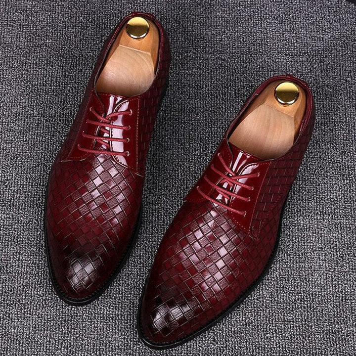 Elegante Leder Herren Schnürschuhe Echoarchiv