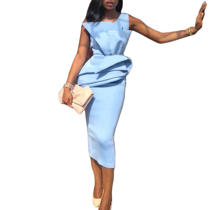 Damen figurbetontes Kleid mit Drapierung Echo Archiv