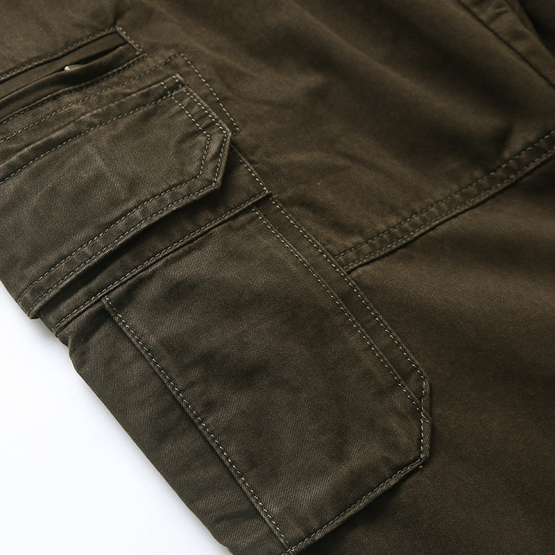 Herren Cargo-Hose mit multifunktionalen Taschen und strapazierfähigem Material Echoarchiv