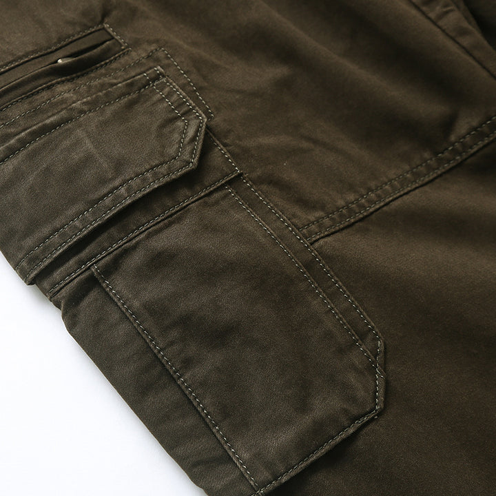 Herren Cargo-Hose mit multifunktionalen Taschen und strapazierfähigem Material Echoarchiv