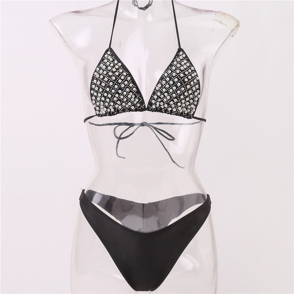 Damen Glamouröser Strass-Bikini Echo Archiv