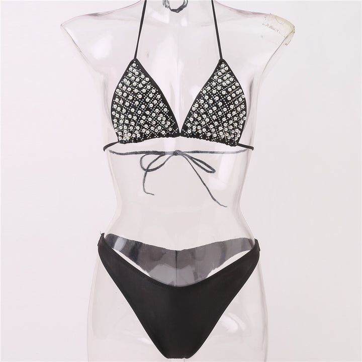 Damen Glamouröser Strass-Bikini Echo Archiv