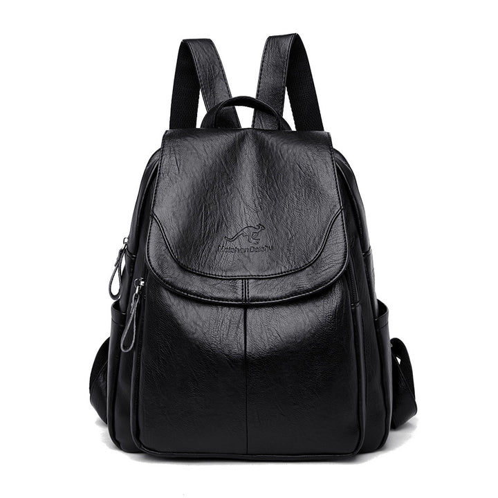 Robuster Leder-Rucksack Für Damen