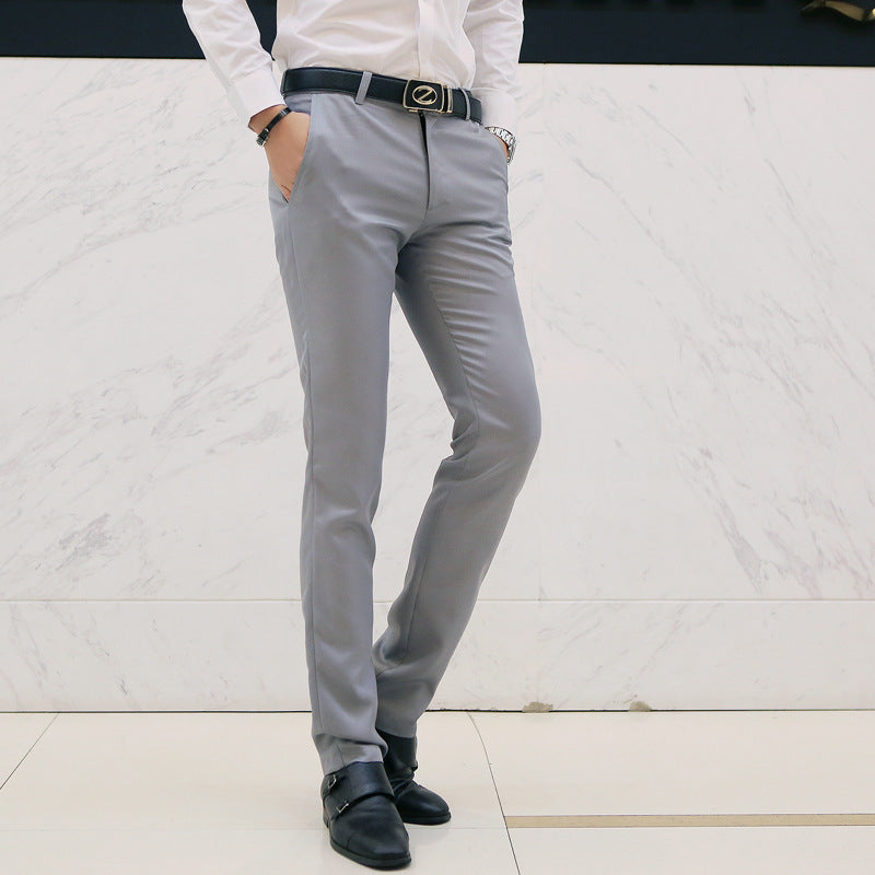 Herren nan moderne Slim-Chinohose mit leichtem Stretch, Bügelfalte und schmal zulaufendem Bein Echo Archiv