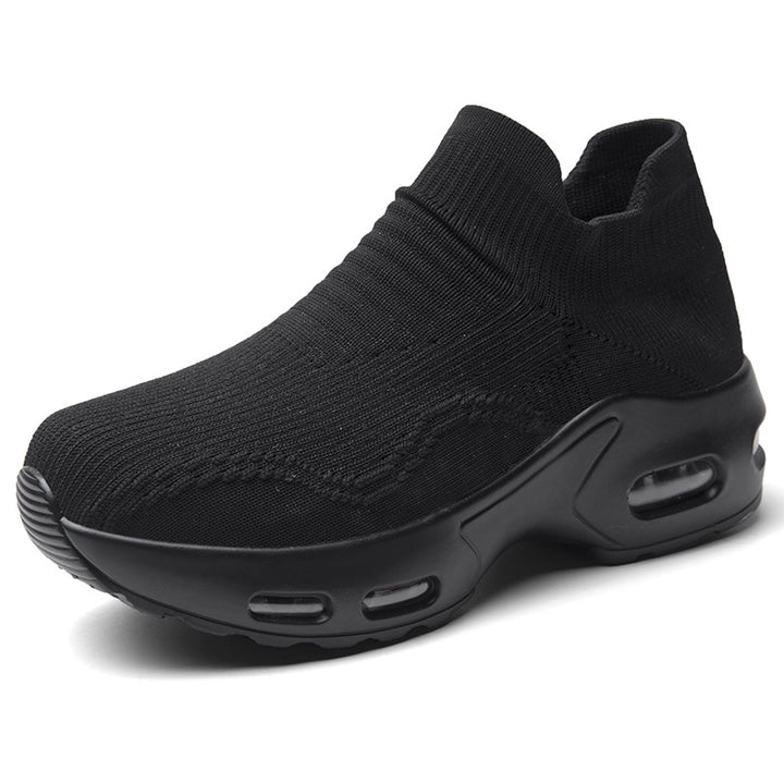 Unisex nan Slip-On Komfortsneaker mit elastischem Maschenkragen, stoßdämpfender Hohlkammer-Sohle und rutschfester Laufsohle Echo Archiv