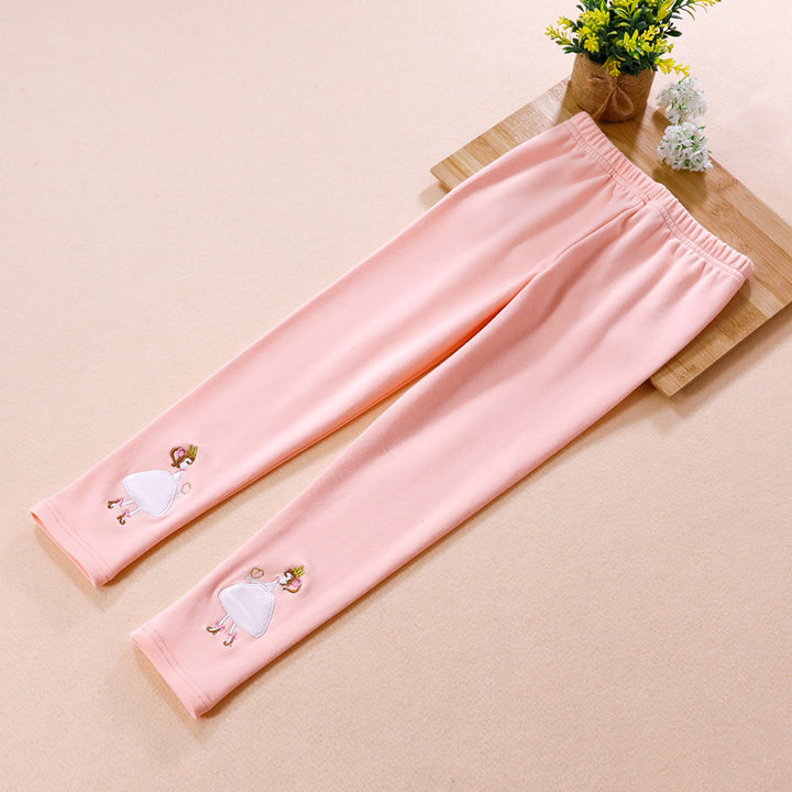 Mädchen Leggings mit buntem Applikationsdesign Echo Archiv