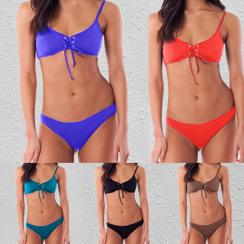 Damen Bikini mit raffiniertem Schnür-Design Echo Archiv