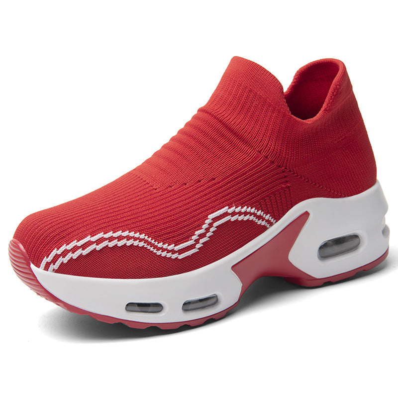 Unisex nan Slip-On Komfortsneaker mit elastischem Maschenkragen, stoßdämpfender Hohlkammer-Sohle und rutschfester Laufsohle Echo Archiv