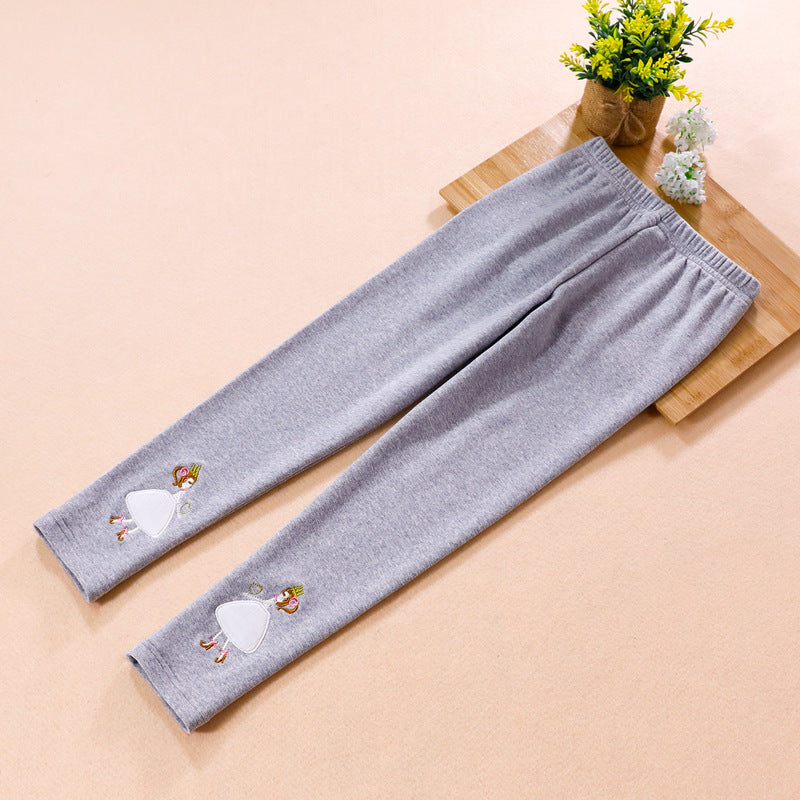 Mädchen Leggings mit buntem Applikationsdesign Echo Archiv