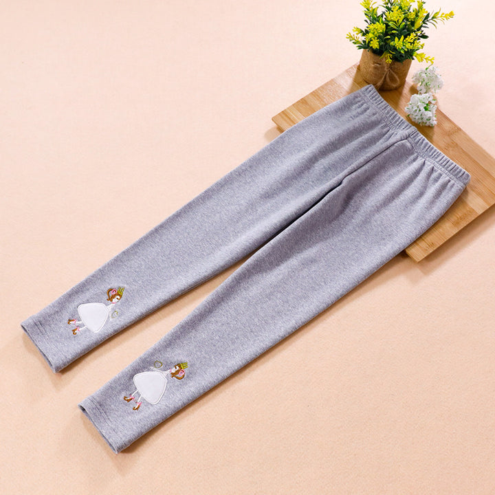 Mädchen Leggings mit buntem Applikationsdesign Echo Archiv