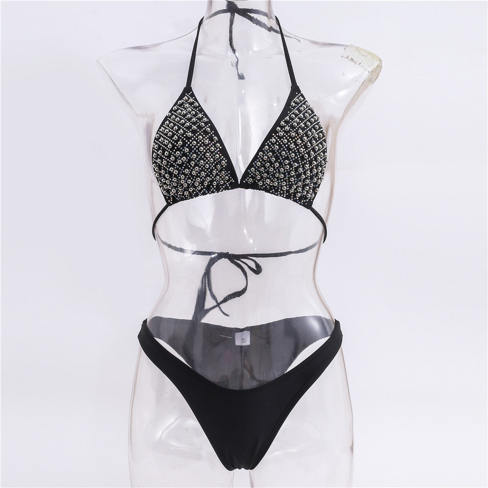 Damen Glamouröser Strass-Bikini Echo Archiv