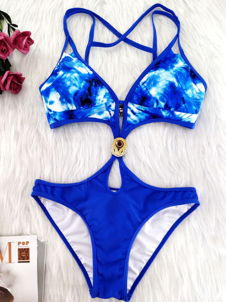 Damen Cut-Out Bikini-Set mit raffinierten Trägerdetails Echo Archiv