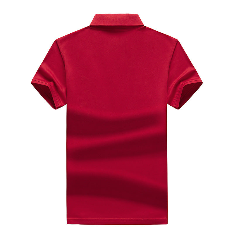 Herren Poloshirt mit gesticktem Motiv und pflegeleichtem Gewebe Echoarchiv