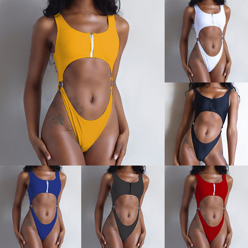 Damen sexy Cut-Out Badeanzug Echo Archiv