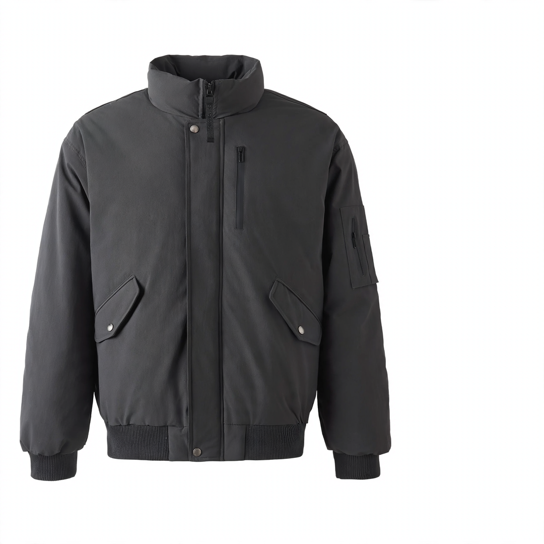 Herren-Daunenjacke, urbaner Stil, strapazierfähig