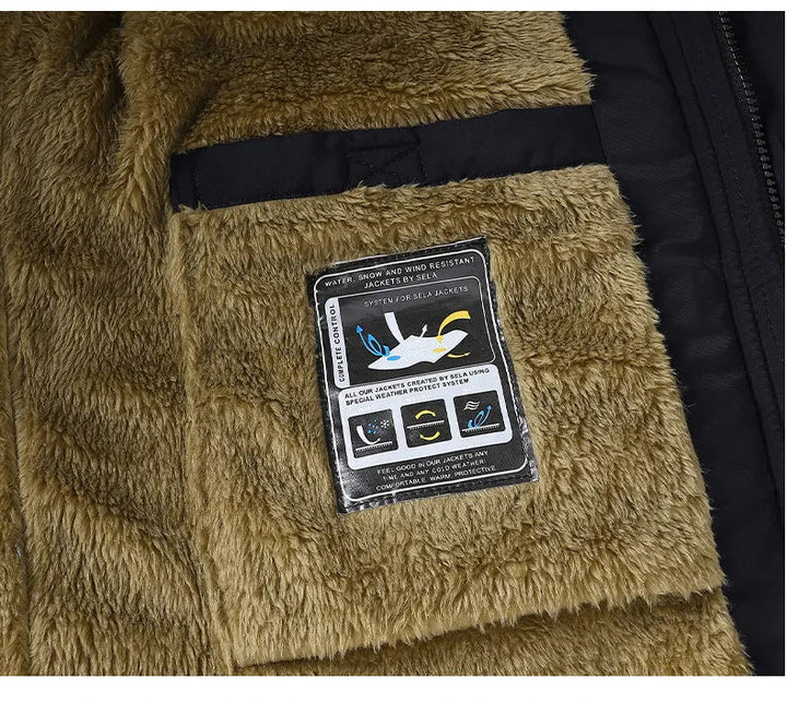 Echoarchiv | Herren Parka Wintergefüttert