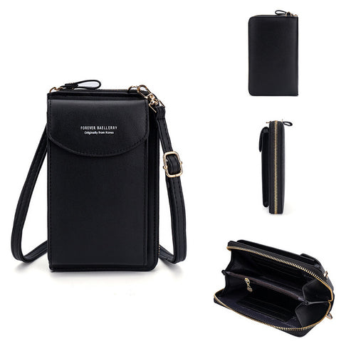 Damen Clutch Geldbörse Mit Handgelenkriemen