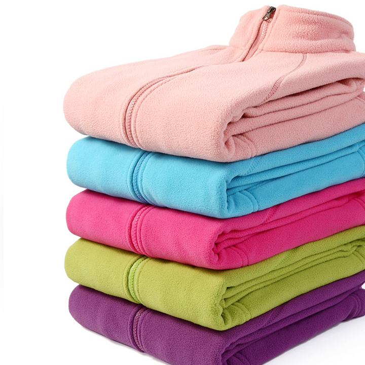 Fleecejacke Damen Reißverschluss-Fleece mit Stehkragen – Célinea