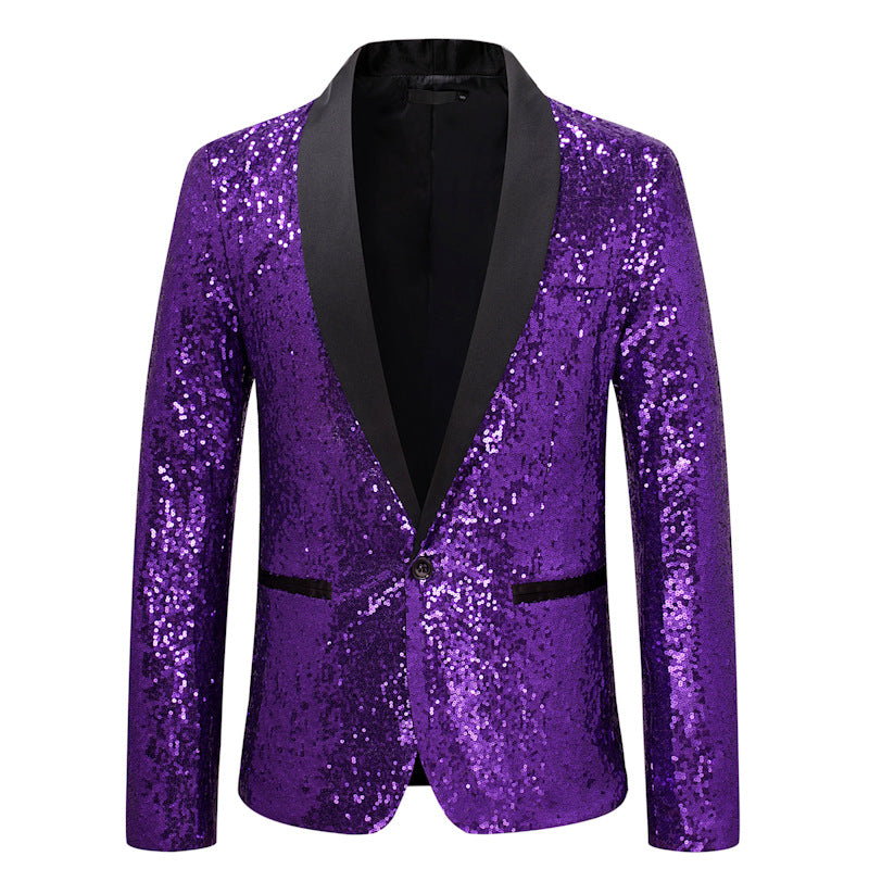 Echoarchiv | Stilvoller Pailletten-Blazer für Herren