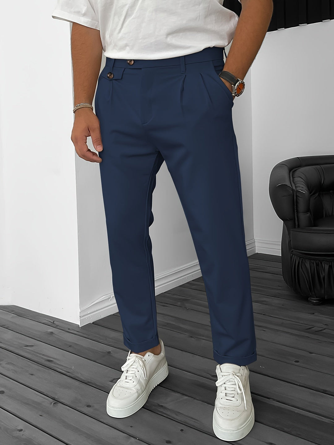 Echoarchiv | Stretch Herrenhose für Geschäftliche Bankette
