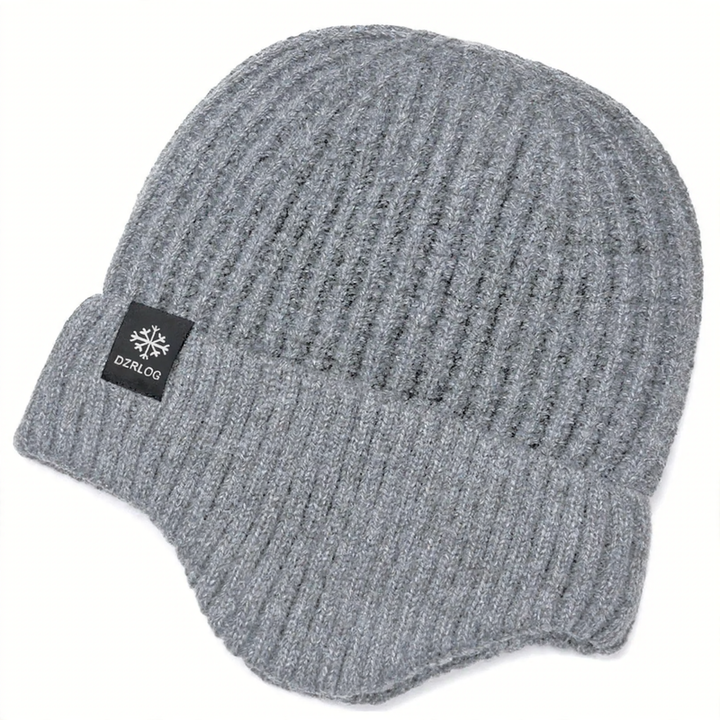 Winter-Strickmützen- und Schal-Set für Herren