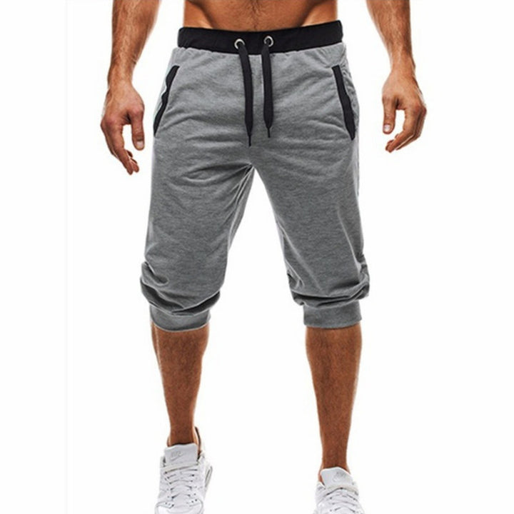 Herren Sport Capris Shorts mit verstellbarem Bund Echoarchiv
