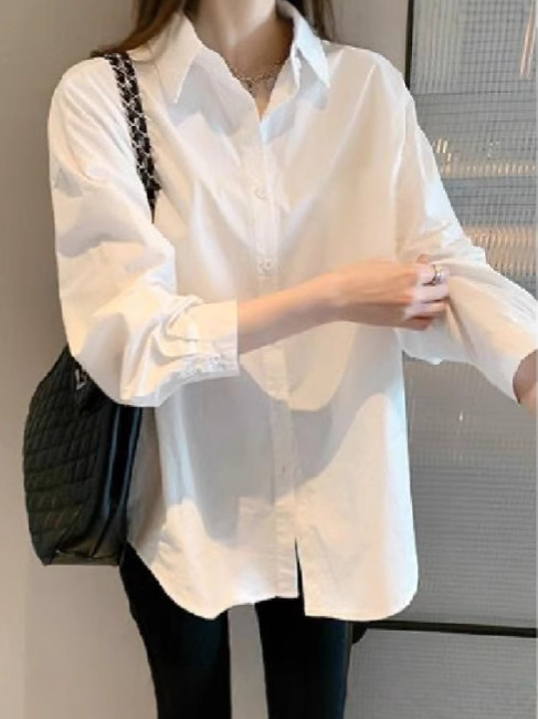 Damen Oversized Hemd Echoarchiv