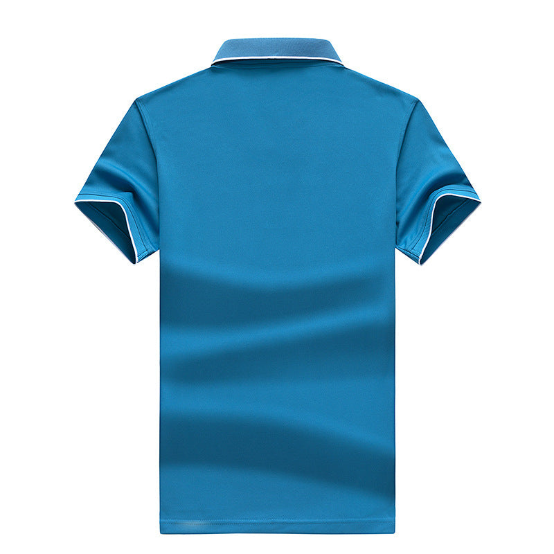 Herren atmungsaktives Kurzarm-Polohemd mit elegantem Design Echoarchiv