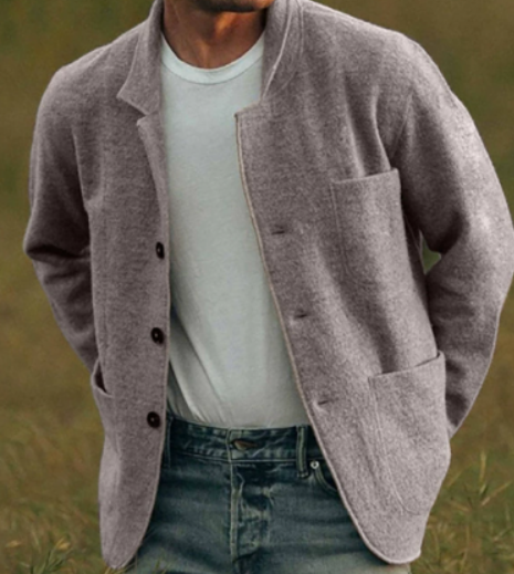 Echoarchiv | Eleganter Lässiger Herren Blazer Jacke