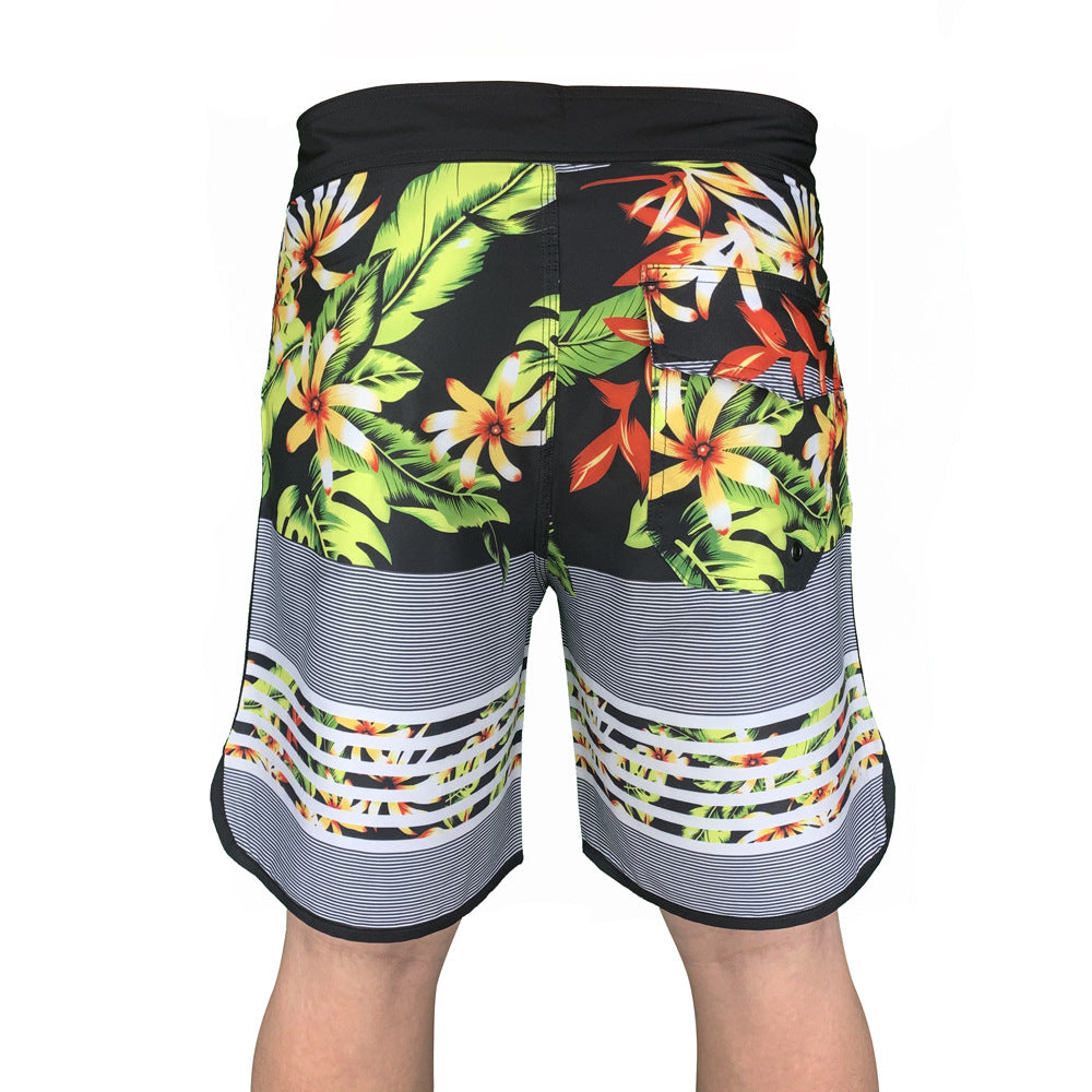 Herren Badeshorts mit innovativem Tropenmotiven und hohem Tragekomfort Echoarchiv