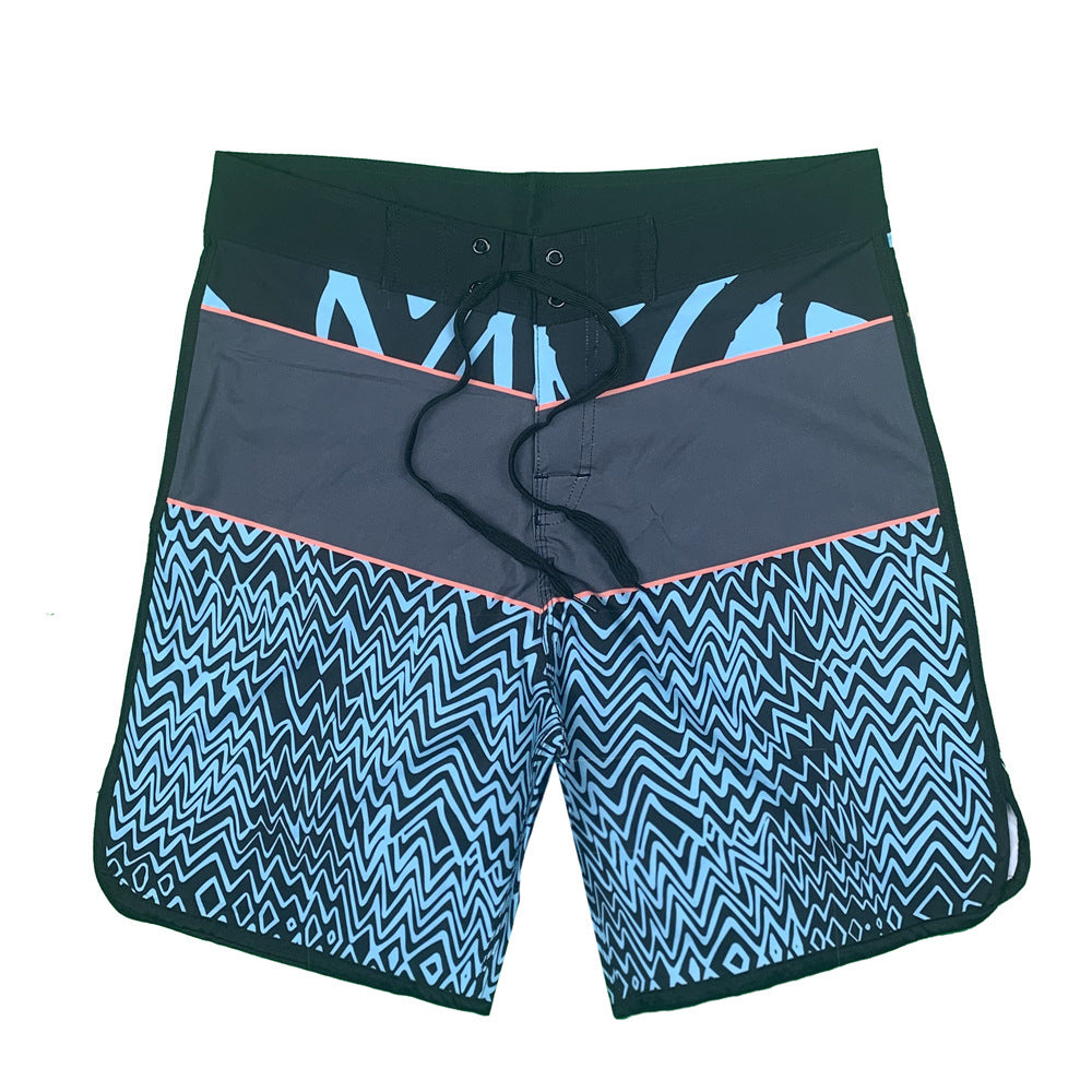 Herren Surf-Shorts mit innovativem Musterdesign und schnelltrocknendem Material Echoarchiv