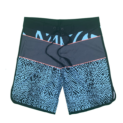 Herren Surf-Shorts mit innovativem Musterdesign und schnelltrocknendem Material Echoarchiv