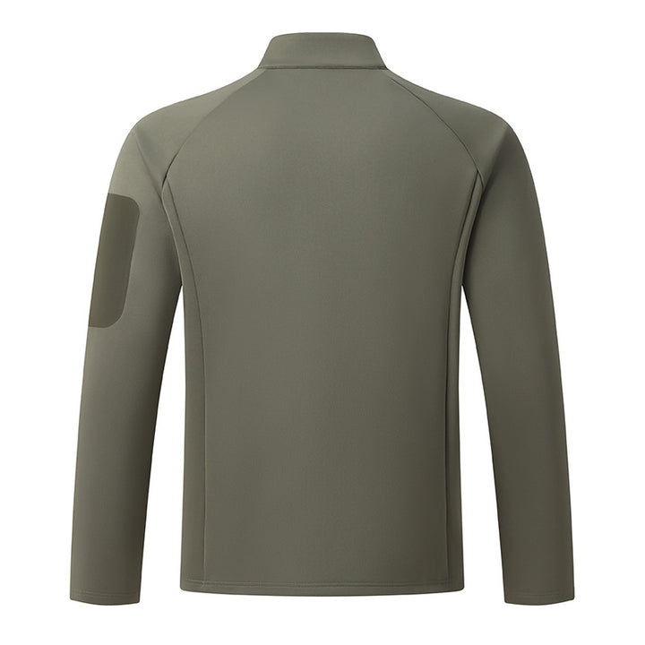 Herren-Sweatshirt mit Reißverschluss und Stehkragen