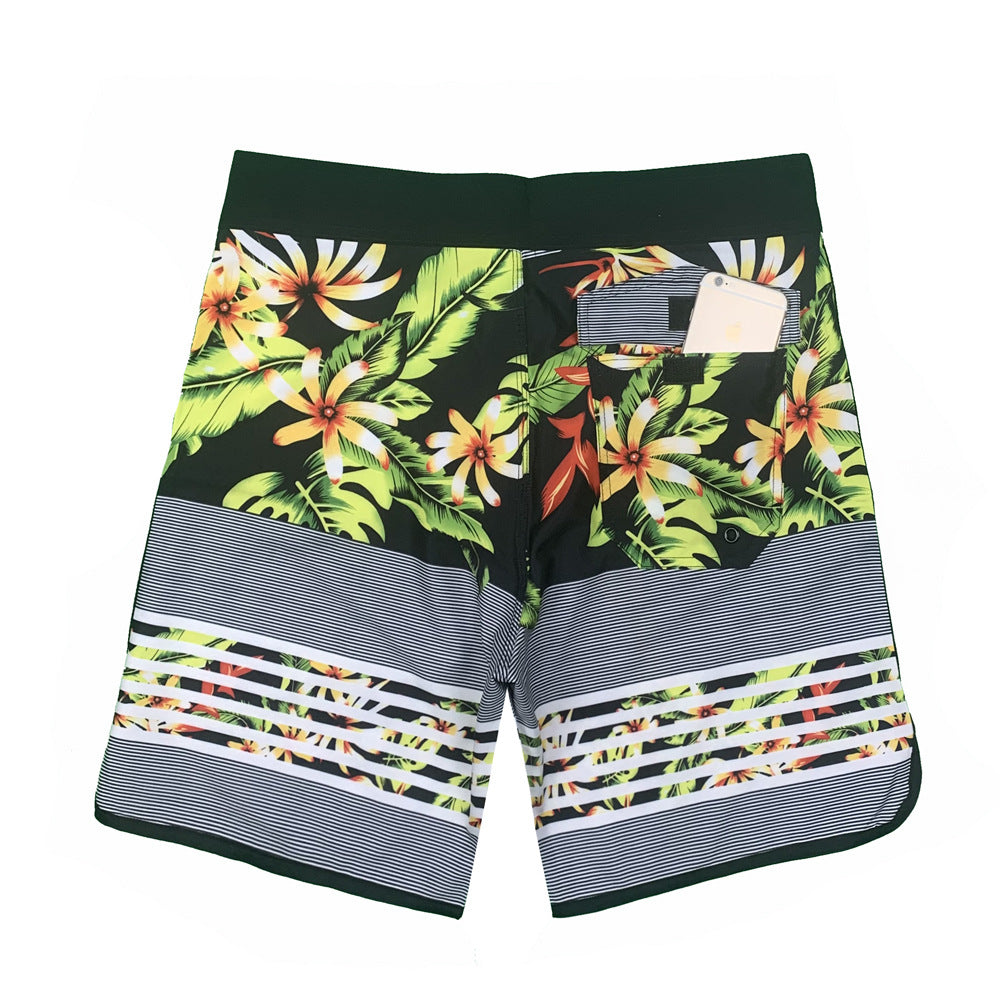 Herren Badeshorts mit innovativem Tropenmotiven und hohem Tragekomfort Echoarchiv
