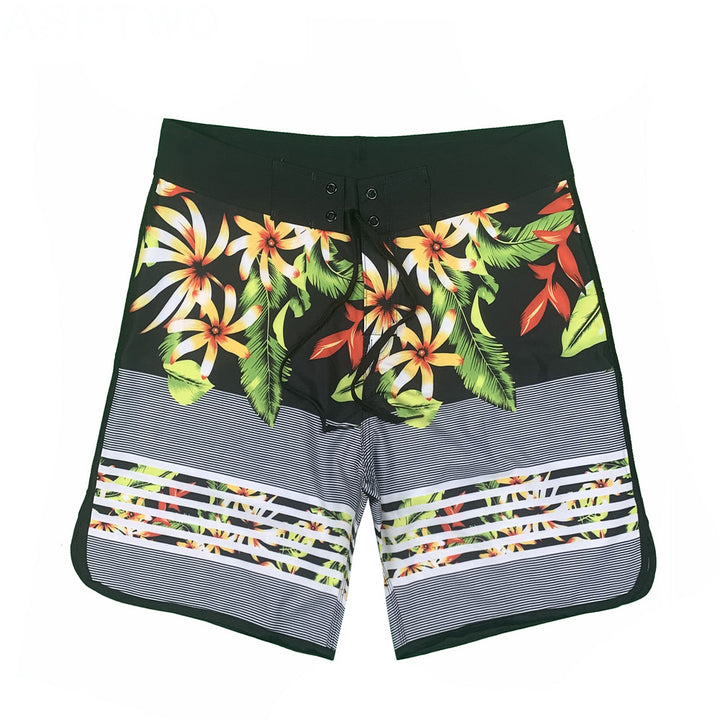 Herren Badeshorts mit innovativem Tropenmotiven und hohem Tragekomfort Echoarchiv