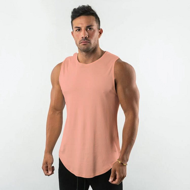 Herren Atmungsaktives Muscleshirt mit Rundhalsausschnitt und ergonomischem Schnitt Echoarchiv