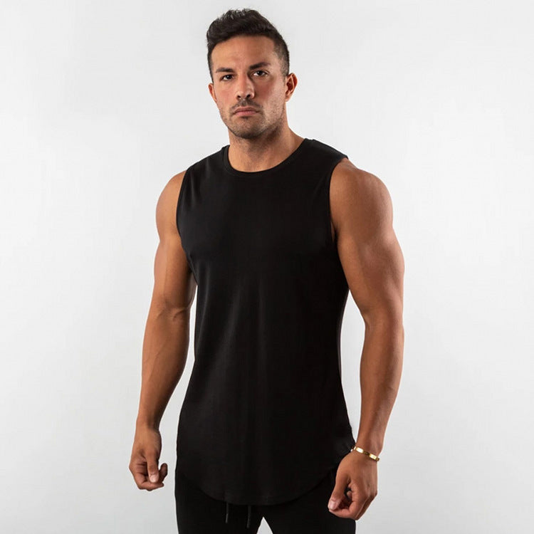 Herren Atmungsaktives Muscleshirt mit Rundhalsausschnitt und ergonomischem Schnitt Echoarchiv