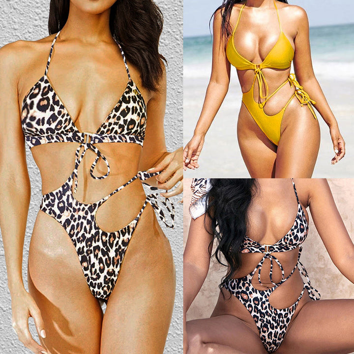 Damen Triangel-Bikini mit modischem Cut-Out und raffiniertem Bindesystem Echo Archiv