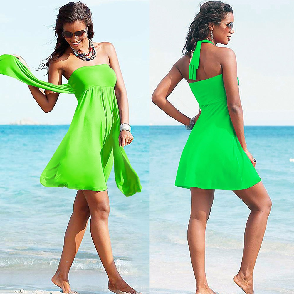 Damen Strandkleid mit variabler Tragemöglichkeit Echo Archiv