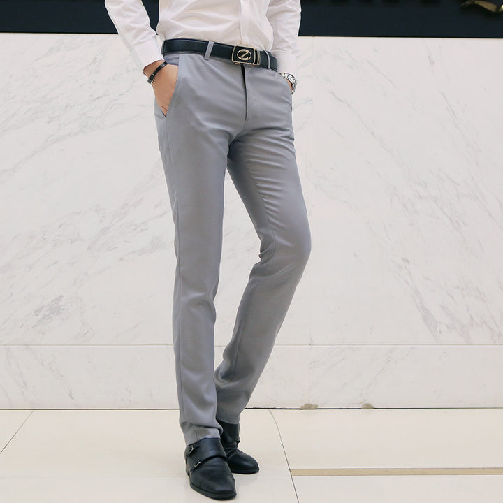 Herren nan tapered Komfort-Chino mit Stretchbund und dezenter Bügelfalte Echo Archiv