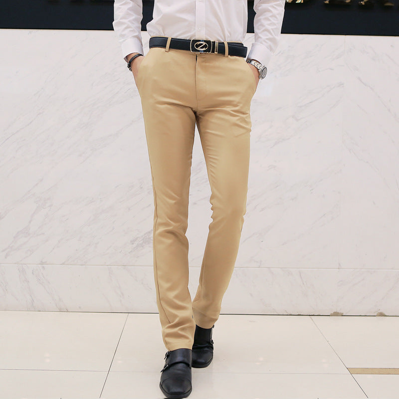 Herren nan tapered Komfort-Chino mit Stretchbund und dezenter Bügelfalte Echo Archiv