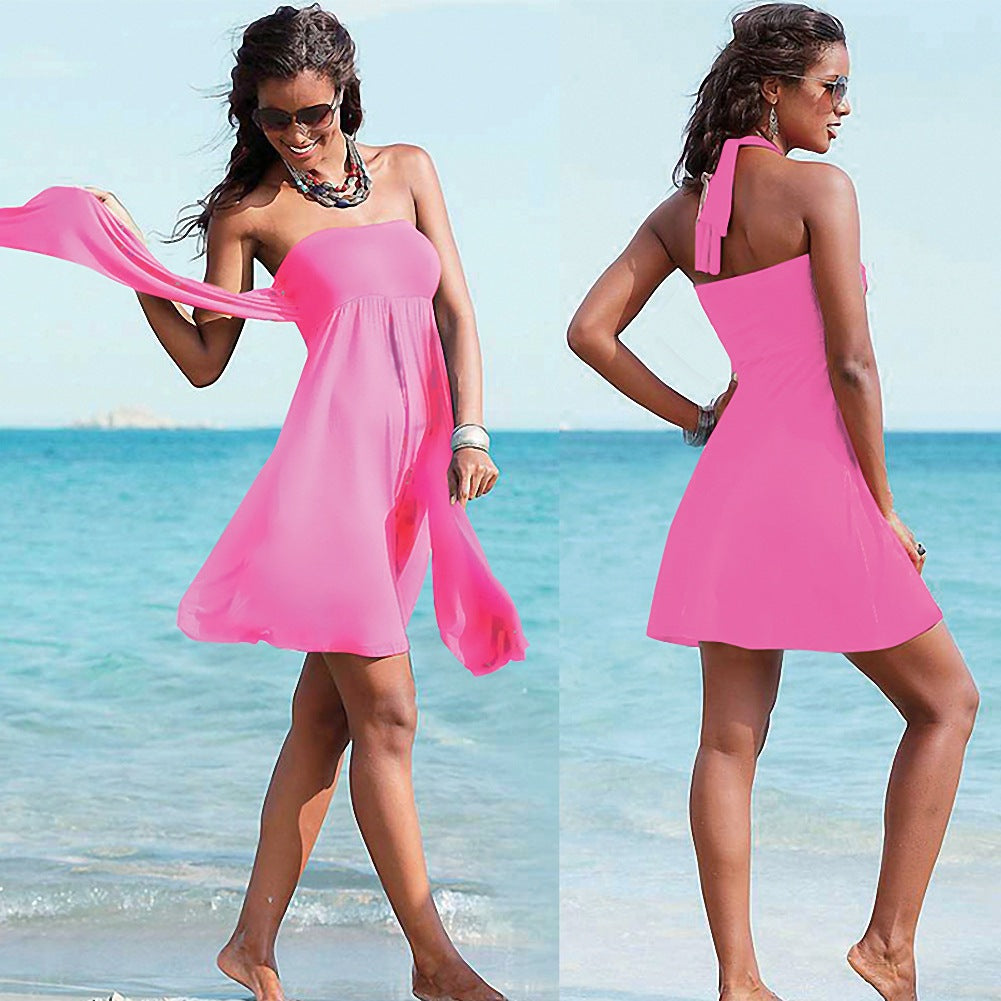 Damen Strandkleid mit variabler Tragemöglichkeit Echo Archiv