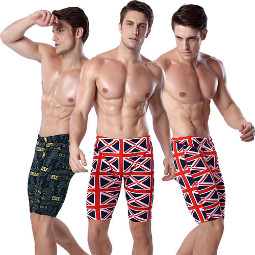 Herren Badeshorts mit originellem Grafikdruck Echo Archiv