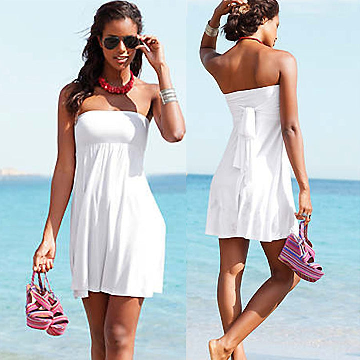 Damen Strandkleid mit verstellbarem Halter Echo Archiv