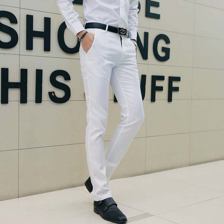 Herren nan tapered Komfort-Chino mit Stretchbund und dezenter Bügelfalte Echo Archiv