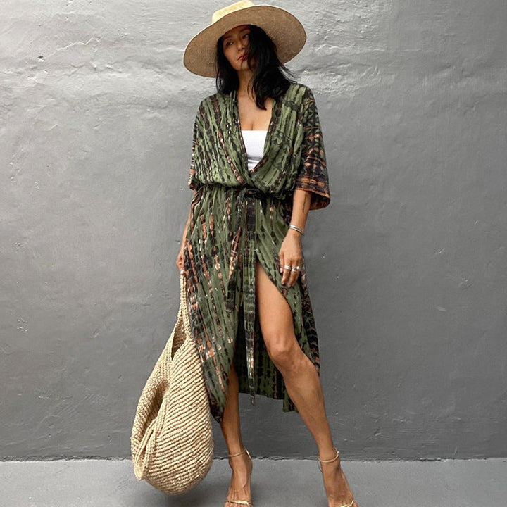 Echoarchiv | Glamouröse Sonnenschutz Resort Strandkleid Cover Up