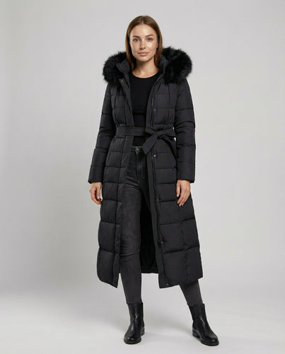 Eleganter Langer Wintermantel Damen | Heidi-Mode